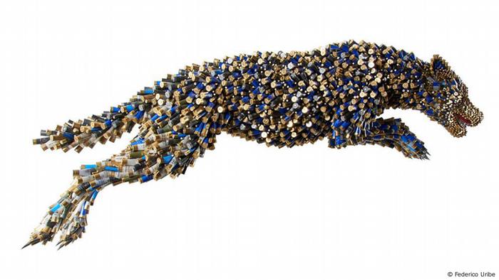 Kolumbien | Kunst aus Patronen von Federico Uribe (Federico Uribe)