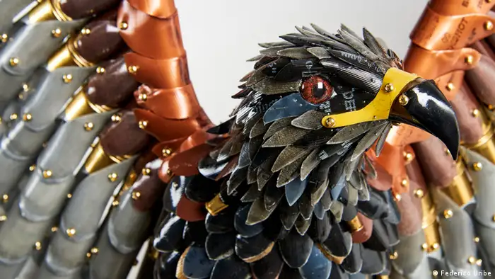 Kolumbien | Kunst aus Patronen von Frederico Uribe (Frederico Uribe)