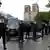 Frankreich Großeinsatz der Polizei vor der Kathedrale Notre Dame