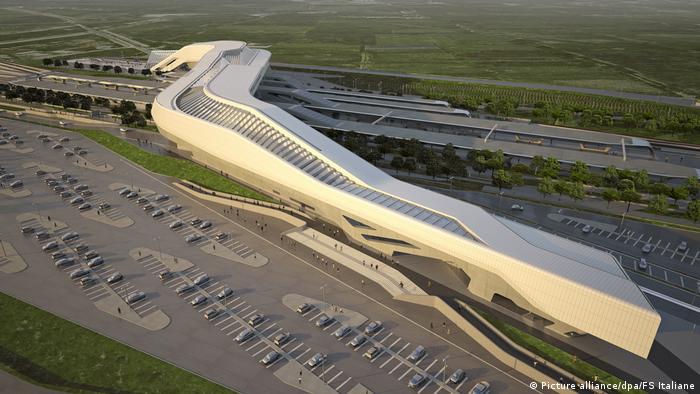 Zaha Hadid-Bahnhof bei Neapel eingeweiht
