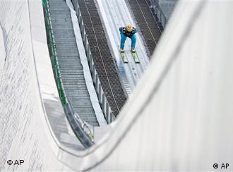 Ski-jump course at Garmisch-Partenkirchen, near Munich