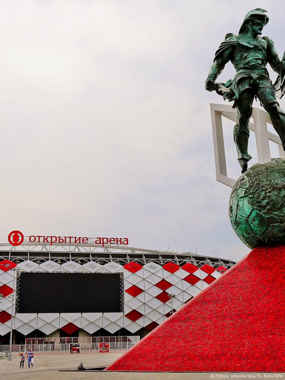 April 9, 2018, Moscow, Russia. The stadium of the Spartak football