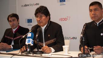  Evo Morales en Bruselas. (8.06.2017).