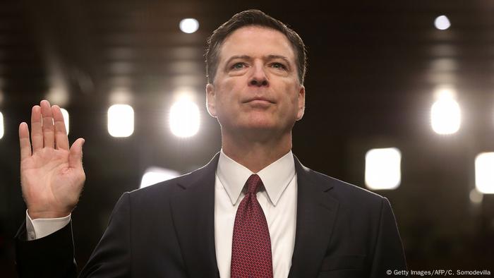 USA Anhörung James Comey, früherer FBI-Direktor (Getty Images/AFP/C. Somodevilla)