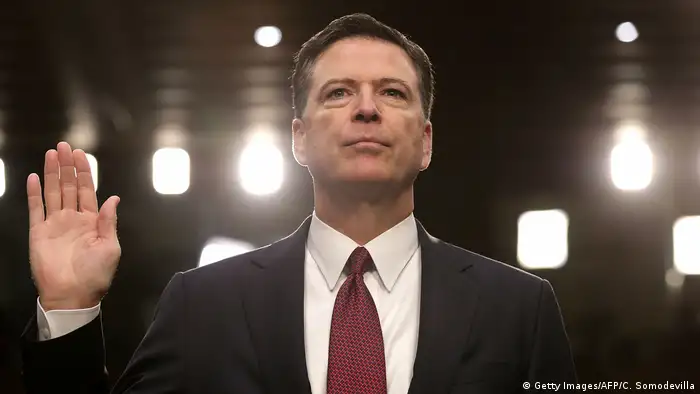 USA Anhörung James Comey, früherer FBI-Direktor (Getty Images/AFP/C. Somodevilla)