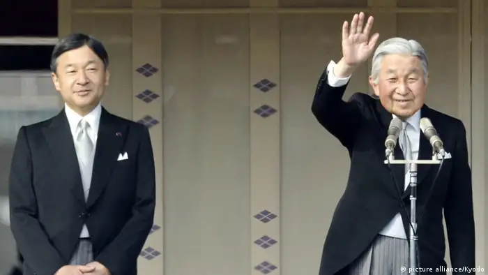 Japan - Abdankung - Kaiser Akihito