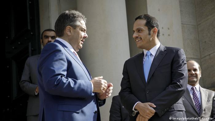 Wolfenbüttel Bundesaußenminister Sigmar Gabriel trifft den katarischen Außenminister Scheich Mohammed Al Thani