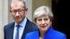 London Theresa May und Ehemann London Theresa May und Ehemann