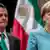 Mexiko Enrique Pena Nieto und Bundeskanzlerin Angela Merkel in Mexiko-Stadt