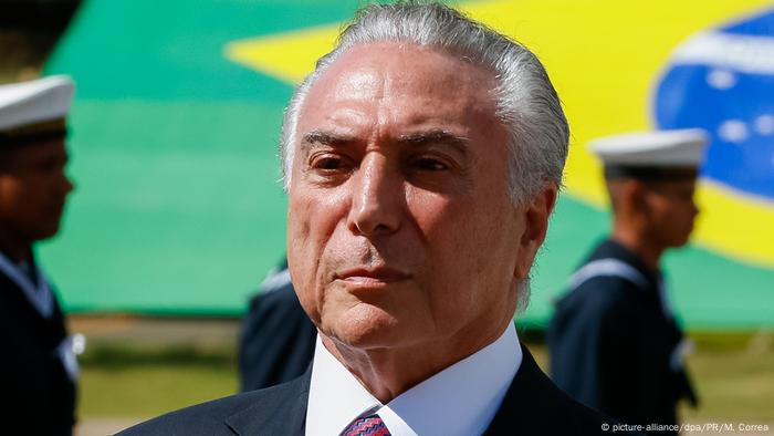 Brasilien Präsident Michel Temer in Brasilia (picture-alliance/dpa/PR/M. Correa)