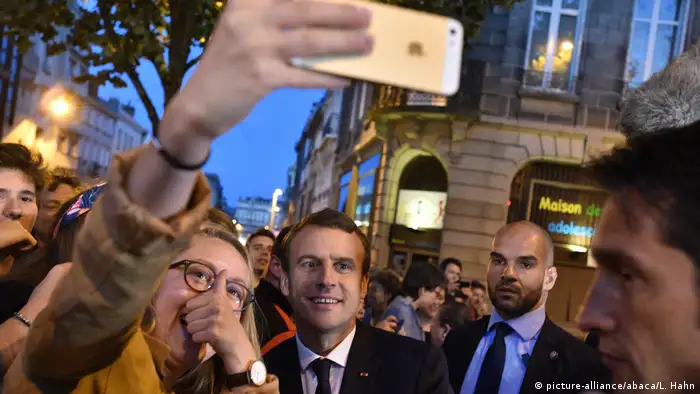 Frankreich | Präsident Macron in Limoges