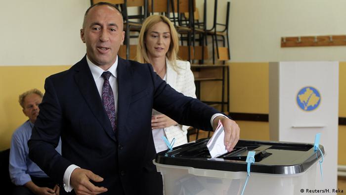 Hoće li opet na glasanje? Ramuš Haradinaj na prošlim izborima u junu 2017.