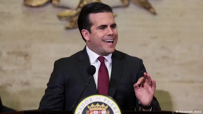 Puerto Rico Gouverneur Ricardo Rossello (Reuters/A. Baez)