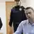 Russland Oppositionsführer Alexei Navalny nach seiner Anhörung