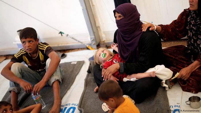 Irak Flüchtlinge Lebensmittelvergiftung (Reuters/A.Konstantinidis)