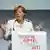 Angela Merkel speaks before audience at digital summit 2017