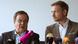 Presidente regional da CDU, Armin Laschet (esq.), e líder do FDP, Christian Lindner, acertam coalizão na Renânia do Norte-Vestfália Presidente regional da CDU, Armin Laschet (esq.), e líder do FDP, Christian Lindner, acertam coalizão na Renânia do Norte-Vestfália