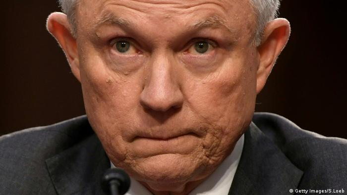 US attorney general, Jeff Sessions