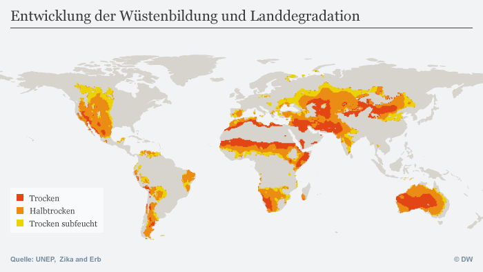 Bodenerosion Wird Zur Globalen Gefahr | Wissen & Umwelt | DW | 17.06.2017