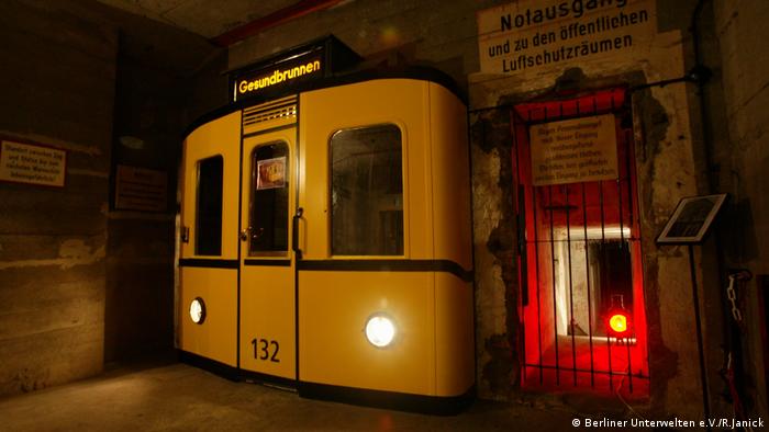 Бункер на станции метро Гезундбруннен