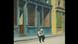Gemälde von Edward Hopper: Sunday, Bild mit einsamen Mann, sitzend vor Geschäft (Foto: The Phillips Collection) Gemälde von Edward Hopper: Sunday, Bild mit einsamen Mann, sitzend vor Geschäft (Foto: The Phillips Collection)