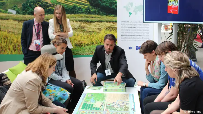 Reunión de Euroclima para planificar respuestas al cambio climático en América Latina.