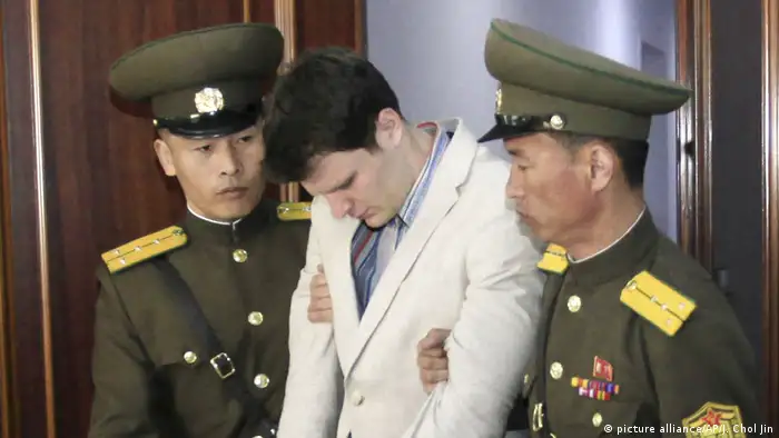 Nordkorea lässt US-Bürger Otto Warmbier frei