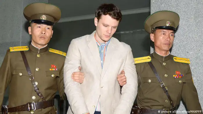 Nordkorea - US-Student Otto Warmbier (picture alliance/dpa/MAXPPP)