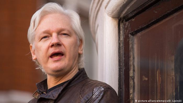 Julian Assange Wikileaks-Gründer (picture-alliance/empics/D. Lipinski)