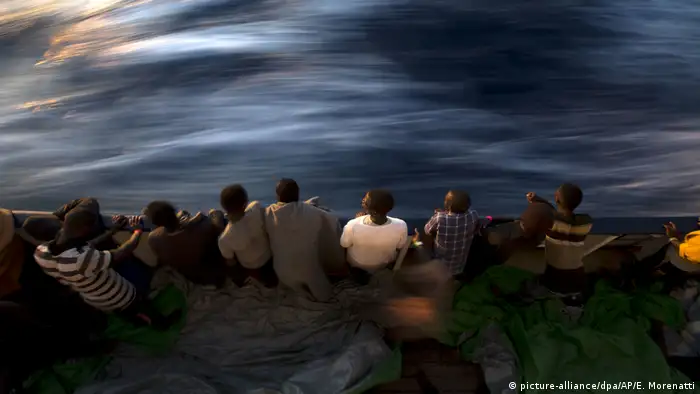 Libyen Flüchtlinge Menschenschmuggel Symbolbild