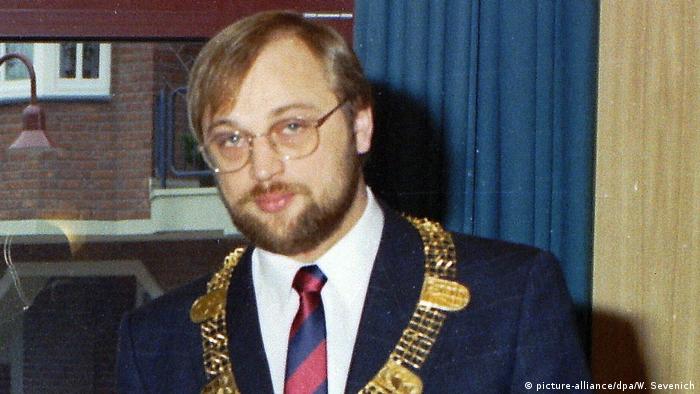 Deutschland Martin Schulz als Bürgermeister von Würselen (picture-alliance/dpa/W. Sevenich)