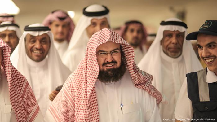 Abdurrahman ibn Abdulaziz as-Sudais Imam und Koranrezitator von Mekka (picture-alliance/AP Images/M. Elshamy)