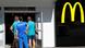 Brasilien Sportler tretten in einem McDonald's beim Olympischen Dorf in Rio de Janeiro ein Brasilien Sportler tretten in einem McDonald's beim Olympischen Dorf in Rio de Janeiro ein
