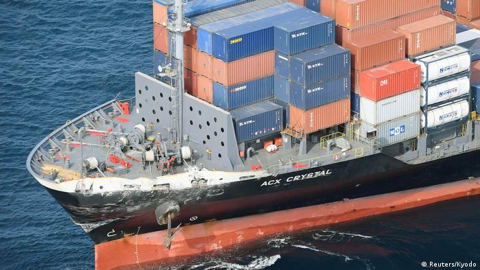 Philippine-registered container ship ACX Crystal