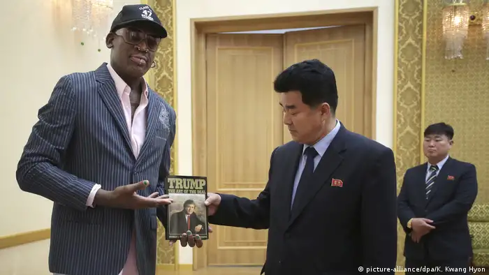 Nordkorea Dennis Rodman zu Besuch