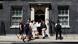 London 10 Downing Street Grenfell Feuer Opfer London 10 Downing Street Grenfell Feuer Opfer