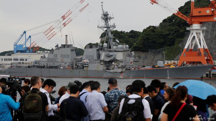US Navy Zerstörer USS Fitzgerald (Reuters/T. Hanai)