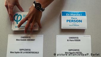 Frankreich Parlamentswahlen 2. Runde Wahllokal