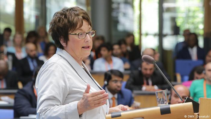 Brigitte Zypries (Federal Minister for Economic Affairs and Energy, Germany) (DW/K. Danetzki)