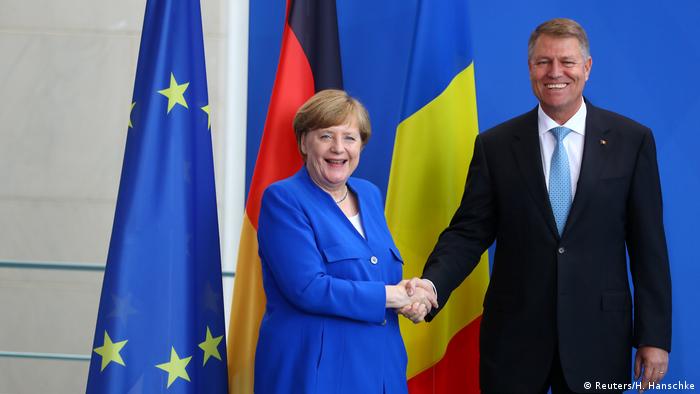 Berlin, 19 iunie 2017: Cancelara Merkel și președintele Iohannis