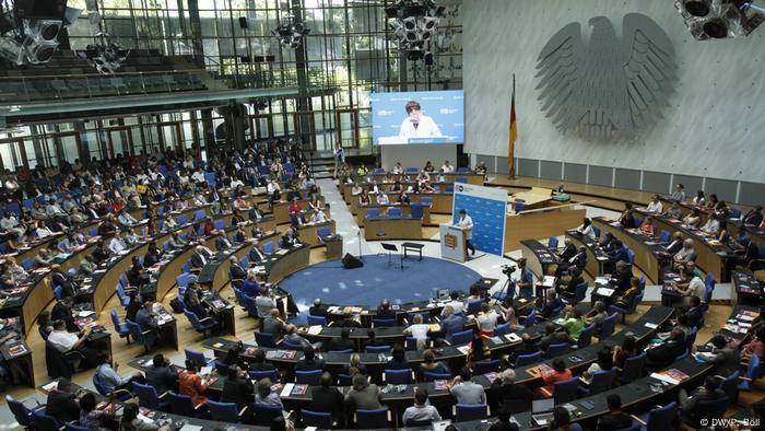 Brigitte Zypries (Federal Minister for Economic Affairs and Energy, Germany) (DW/P. Böll)