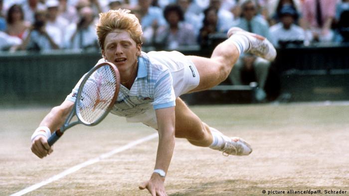 Tennis Wimbledon 1985 - Boris Becker (picture alliance/dpa/R. Schrader)