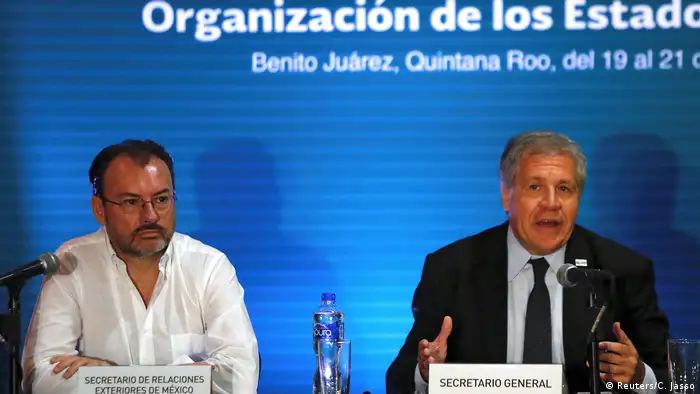 Mexiko Generalversammlung der OEA (Reuters/C. Jasso)