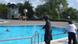A swimming pool A swimming pool
