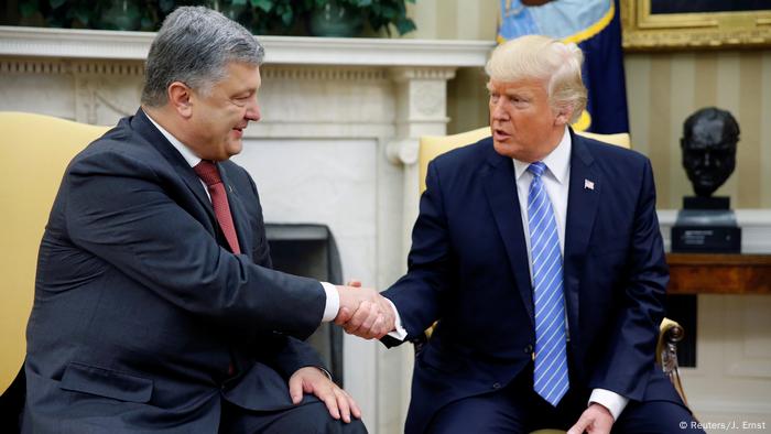 USA Petro Poroschenko & Donald Trump in Washington