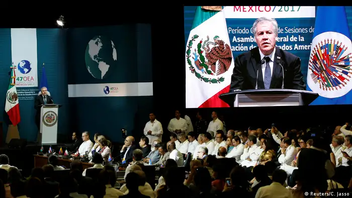 Mexiko Organisation Amerikanischer Staaten | Generalversammlung (Reuters/C. Jasso)