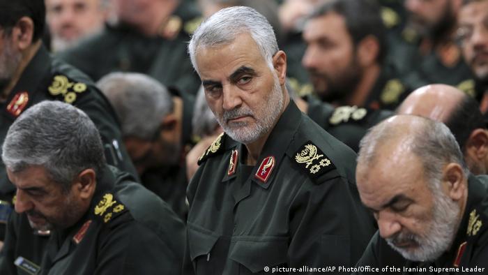 Revolutionary Guard leader Major General Qassem Soleimani has advised forces fighting the Islamic State in Syria and Iraq (Office of the Iranian Supreme Leader via AP) 