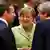 EU Gipfel Emmanuel Macron Angela Merkel und Theresa May