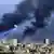 Zwei Rauchfahnen steigen über Gaza auf (Quelle: Xinhua)