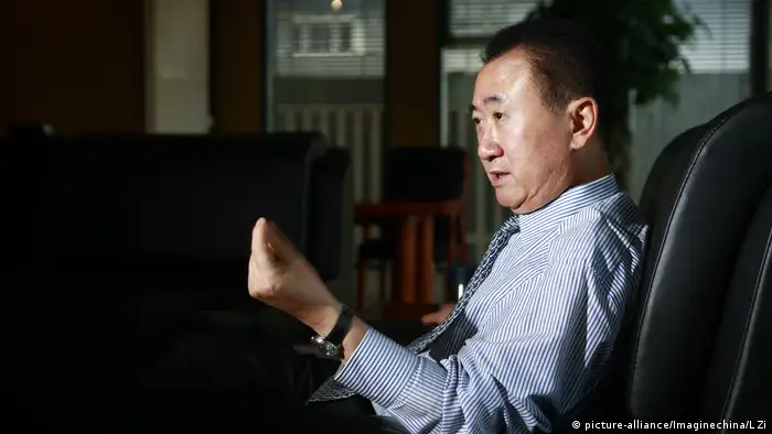 China Wang Jianlin, Chairman der Dalian Wanda Group (picture-alliance/Imaginechina/L Zi)